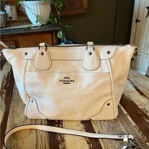 Coach Cream Crossbody Bag